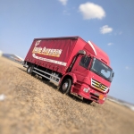 FRANTZ KING – TRUCK MERCEDES 1824 CURTAINSIDED