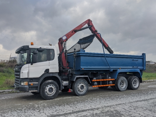 FRANTZ KING – TRUCK SCANIA P380 GRAB TIPPER 8X4 HMF CRANE 2010 (11)